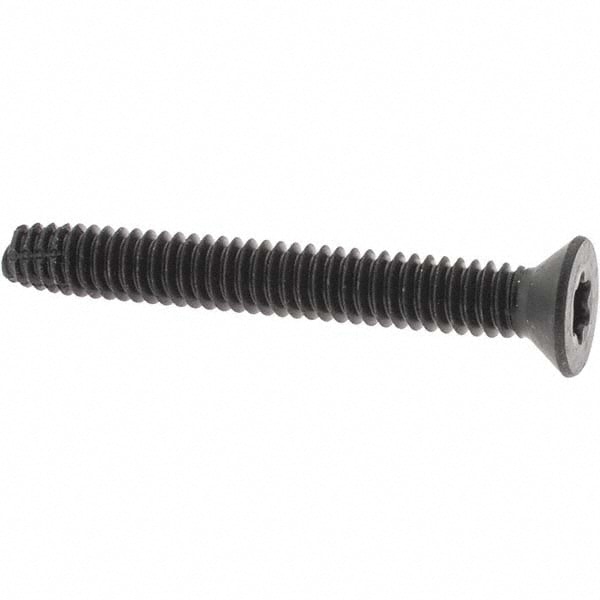 Flooring Screws; Overall Length: 2 ; Material: Steel ; Thread Size: 1/4-20 in ; Finish: Black Phosphate ; Drive Size (TXT): T30