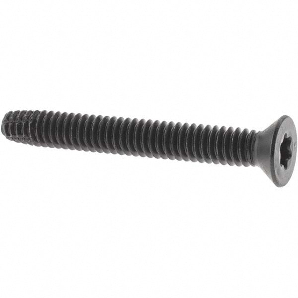 Flooring Screws; Overall Length: 2 ; Material: Steel ; Thread Size: 1/4-20 in ; Finish: Black Phosphate ; Drive Size (TXT): T30