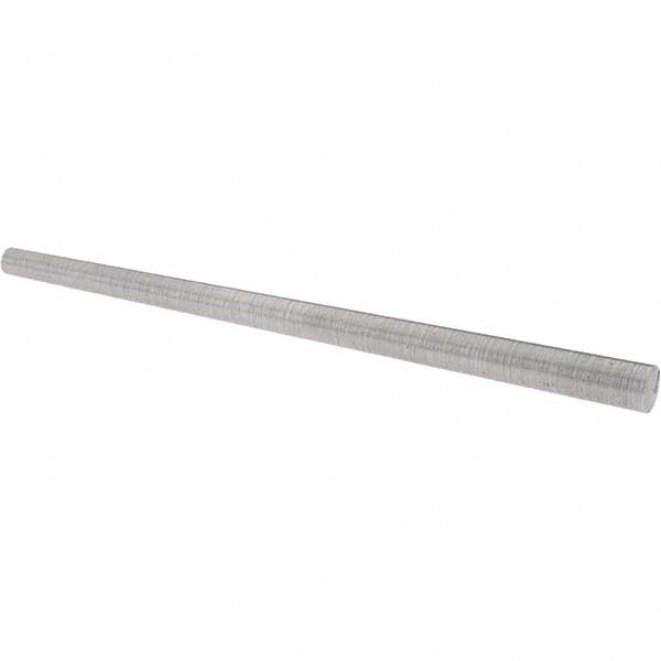 Size 4, 0.1668" Small End Diam, 0.25" Large End Diam, Uncoated Steel Taper Pin