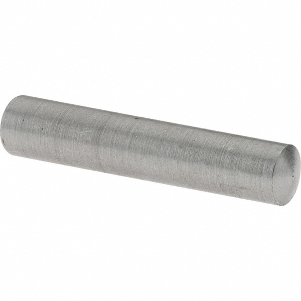 Size 7, 0.3674" Small End Diam, 0.409" Large End Diam, Uncoated Steel Taper Pin