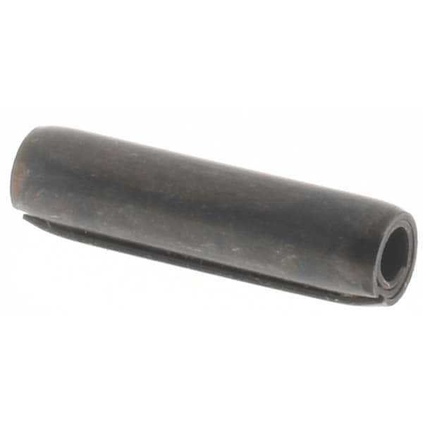 Coiled Spring Pin: 1/2" Long, 1070-1090 Alloy Steel