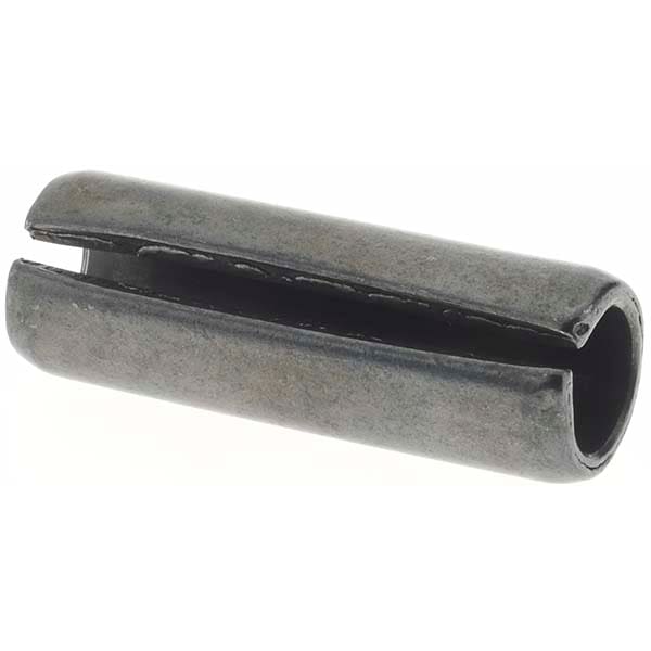 Slotted Spring Pin: 1-1/2" Long, 1070-1090 Alloy Steel