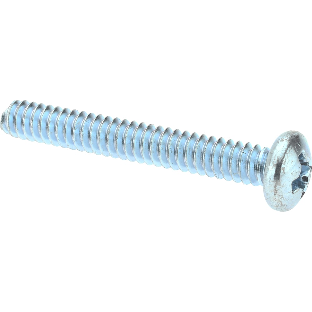 Machine Screw: #6-32 x 1" Length Under Head, Pan Head, Phillips