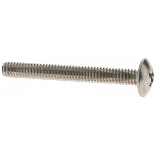 Machine Screw: #8-32 x 1-1/2", Truss Head, Phillips