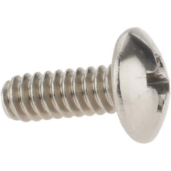 Machine Screw: #6-32 x 3/8", Truss Head, Phillips