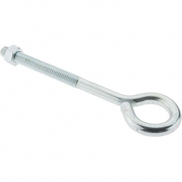 1/2-13, Zinc-Plated Finish, Steel Wire Turned Eye Bolt