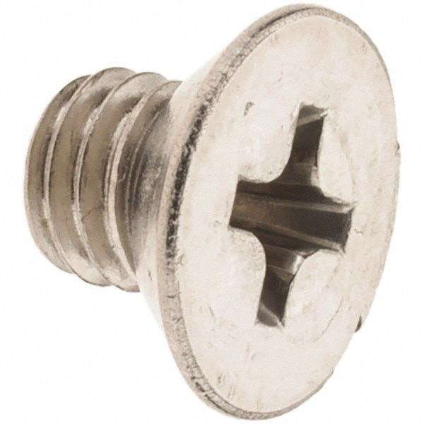Machine Screw: #10-32 x 1/4", Oval Head, Phillips