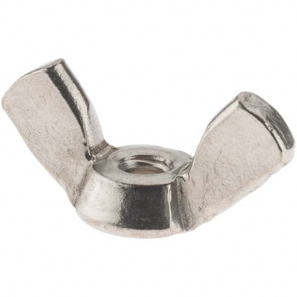 Value Collection - #6-32 UNC, Stainless Steel Standard Wing Nut | MSC ...