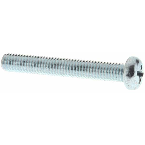 Machine Screw: M5x0.8 x 35.00 mm  Length Under Head, Pan Head, Phillips