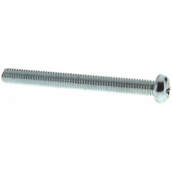 Machine Screw: M5x0.8 x 50.00 mm  Length Under Head, Pan Head, Phillips