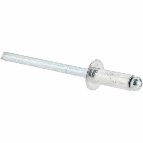 Value Collection - Open End Blind Rivet: Size 54, Dome Head, Aluminum ...