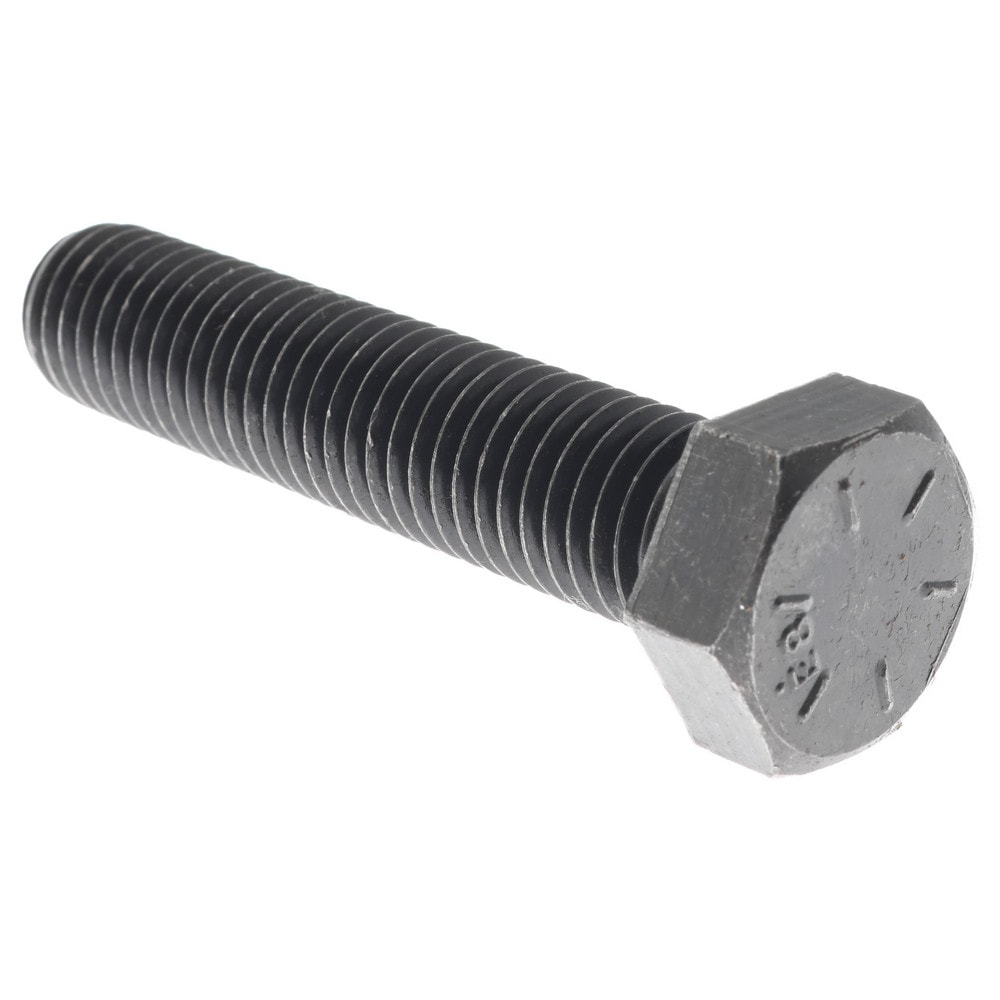 Hex Head Cap Screw: 5/8-11 x 3", Grade 8 Steel, Uncoated