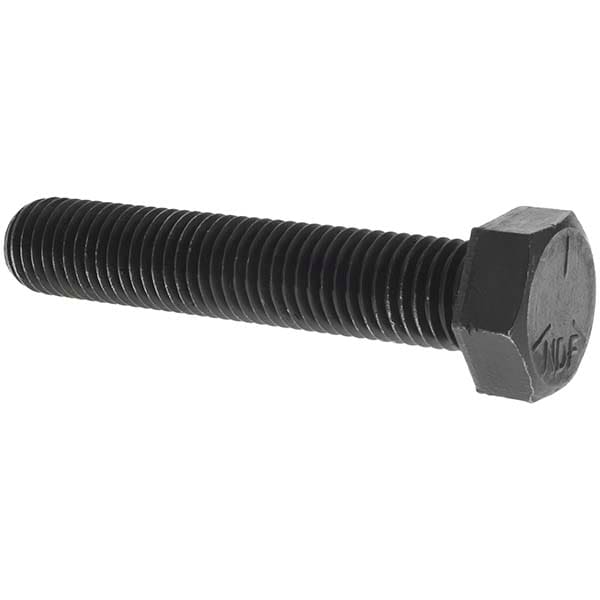 Hex Head Cap Screw: 3/4-10 x 4", Grade 5 Steel, Uncoated