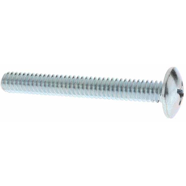 Machine Screw: 1/4-20 x 2", Truss Head, Phillips