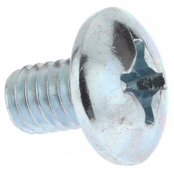 Machine Screw: 5/16-18 x 1/2", Truss Head, Phillips