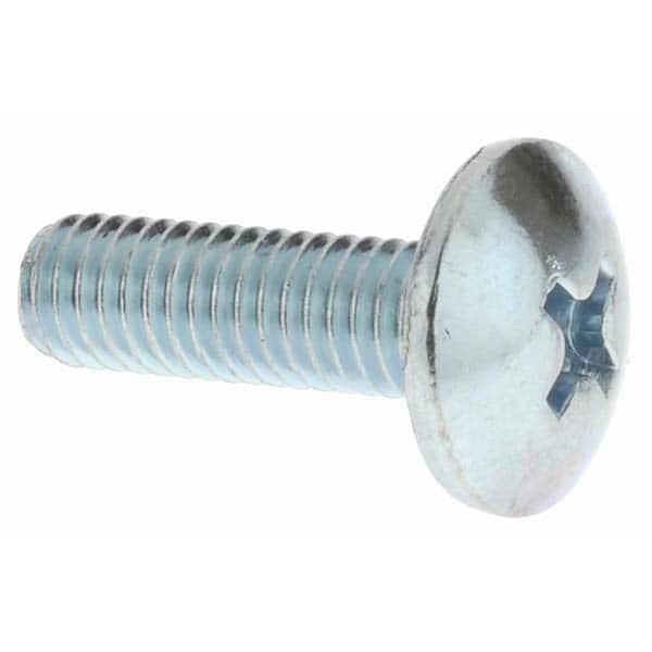 3/8-16 Round Head Phillips Drive Machine Screws Stainless Steel Inch All Lengths 