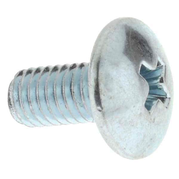 Machine Screw: #10-32 x 3/8", Truss Head, Phillips