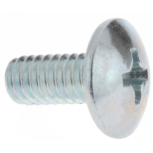 Machine Screw: #8-32 x 3/8", Truss Head, Phillips