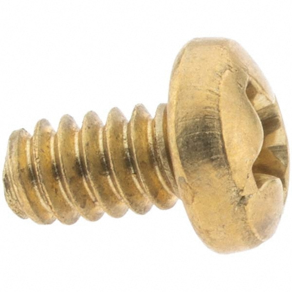 Machine Screw: #6-32 x 1/4", Pan Head, Phillips
