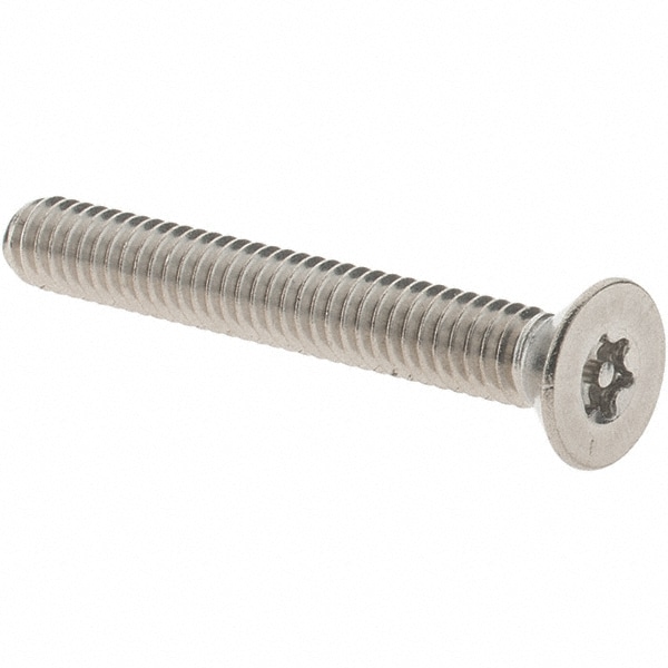 Machine Screw: #8-32 x 1-1/4" Long, 18-8 Stainless Steel, Uncoated