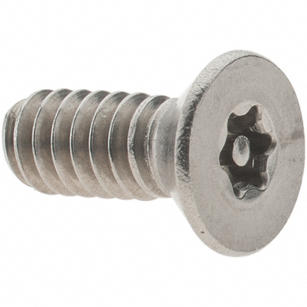 Machine Screw: #10-24 x 1/2" Long, 18-8 Stainless Steel, Uncoated