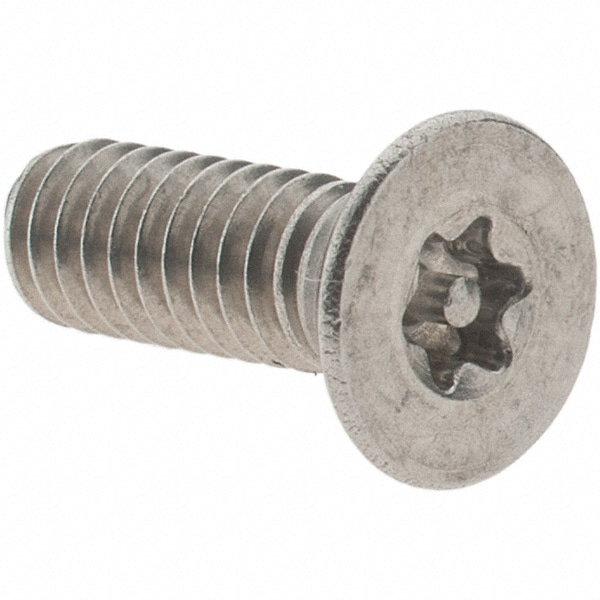 Machine Screw: #8-32 x 1/2" Long, 18-8 Stainless Steel, Uncoated