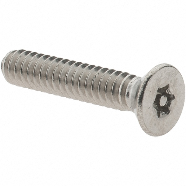 Machine Screw: #10-24 x 1" Long, 18-8 Stainless Steel, Uncoated