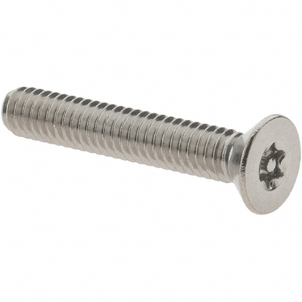 Machine Screw: #8-32 x 1" Long, 18-8 Stainless Steel, Uncoated