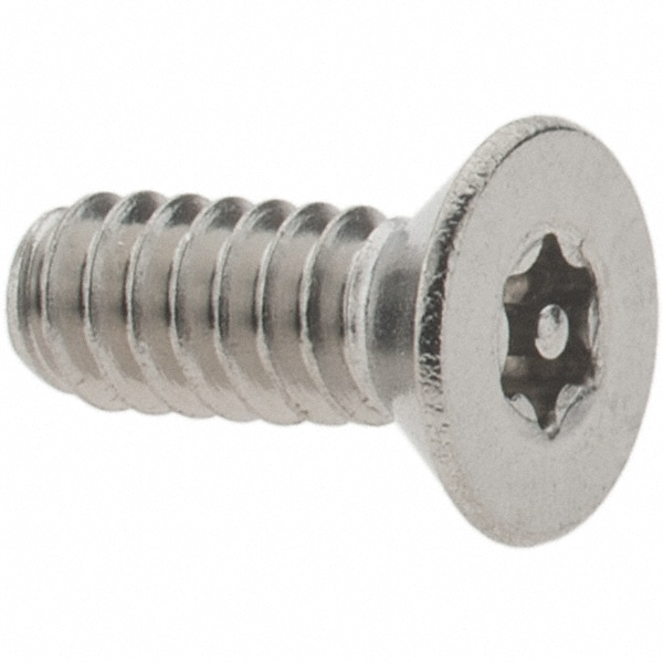Machine Screw: #6-32 x 3/8" Long, 18-8 Stainless Steel, Uncoated