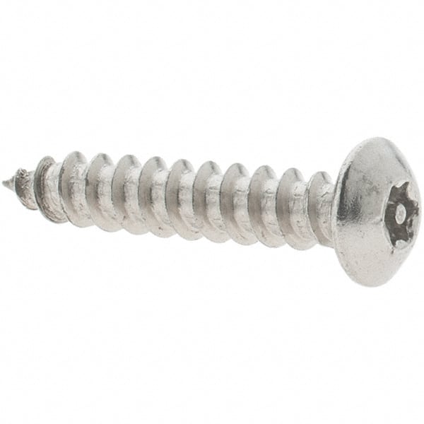 Value Collection - Sheet Metal Screw: #6, Button Head, Pin In Torx