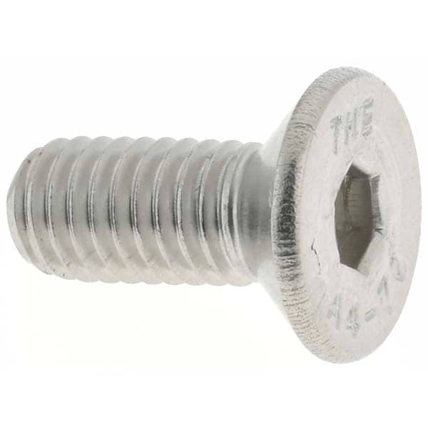 Value Collection - Flat Socket Cap Screw: M5x0.8, 316/Austenitic Grade ...