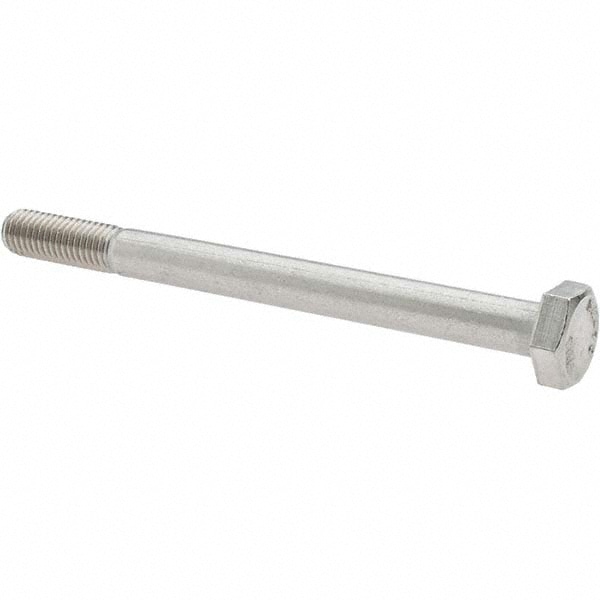 Hex Head Cap Screw: M10 x 1.50 x 120 mm, Grade 316 & Austenitic Grade A4 Stainless Steel, Uncoated