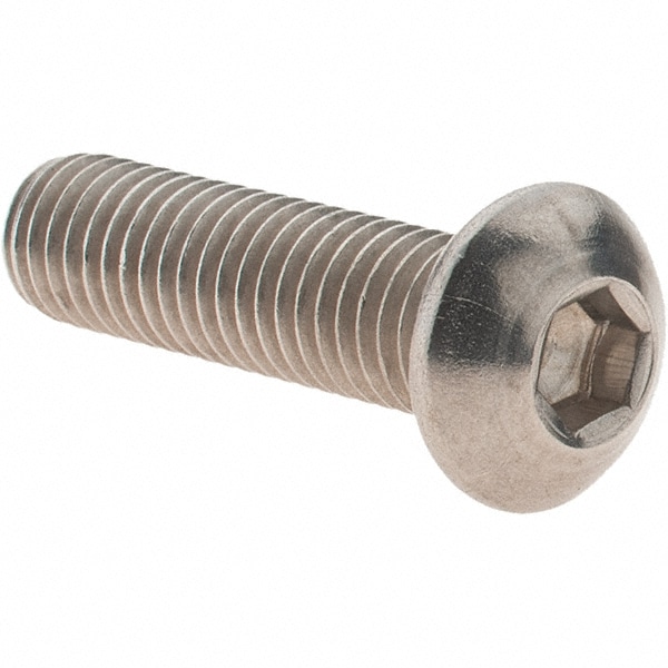 Value Collection - Button Socket Cap Screw: M8x1.25ket Cap Screw: 30.00 ...