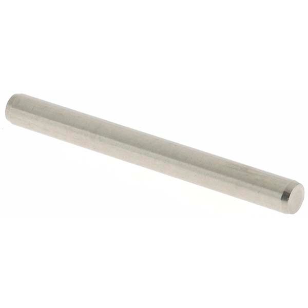 Precision Dowel Pin: 3 x 3 mm, Stainless Steel, Grade 303