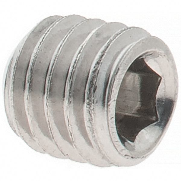 Set Screw: M5 x 0.80 x 5 mm, Cup Point, Stainless Steel, Grade 18-8 & Austenitic Grade A2