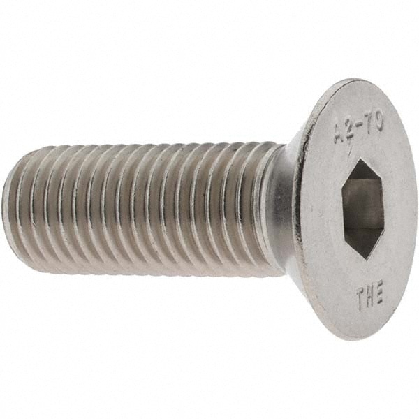 Value Collection - Flat Socket Cap Screw: M16x2, 18-8/Austenitic Grade ...