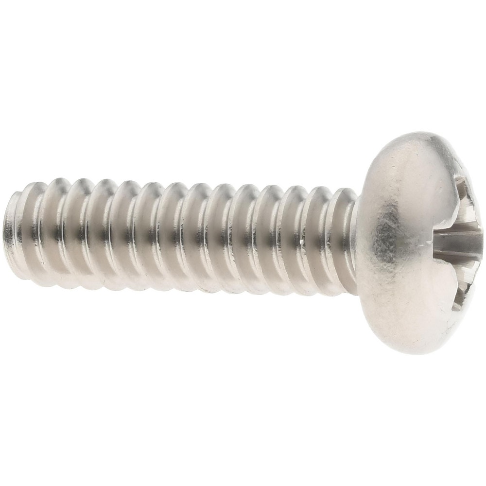 Machine Screw: #6-32 x 1/2", Pan Head, Phillips