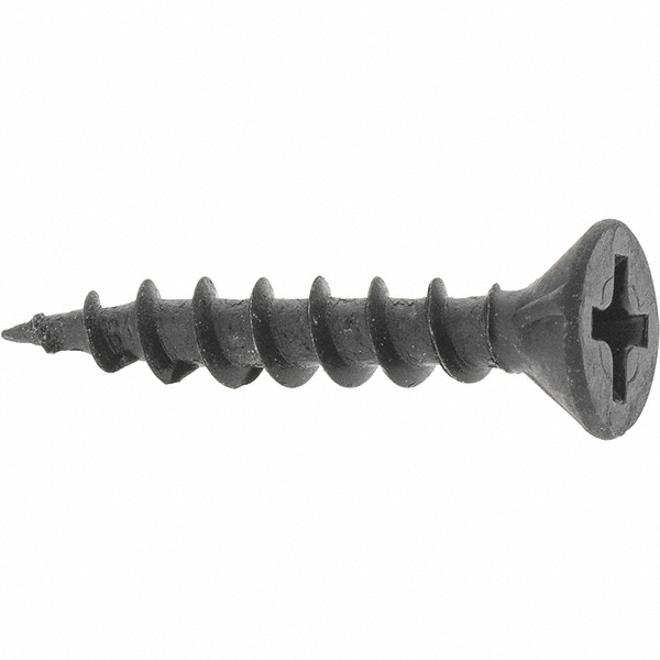 #8, 1" OAL, Phillips Drive Flat Head, Steel Drywall Screws