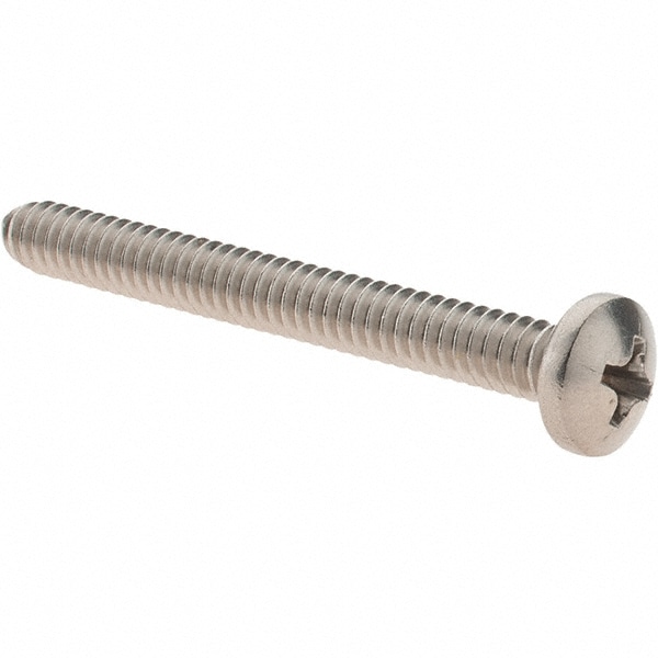 Machine Screw: #10-24 x 1-3/4", Pan Head, Phillips