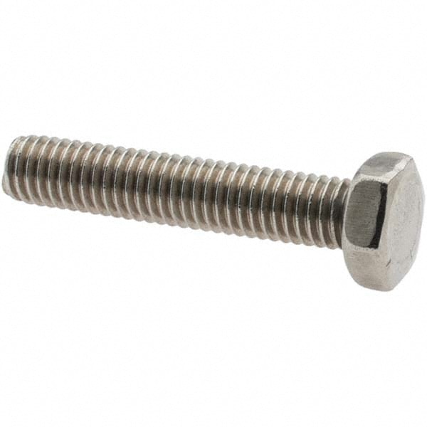Machine Screw: #10-32 x 1", Hex Head, Hex