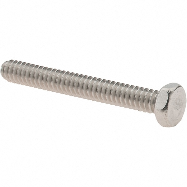 Machine Screw: #10-24 x 1-1/2", Hex Head, Hex