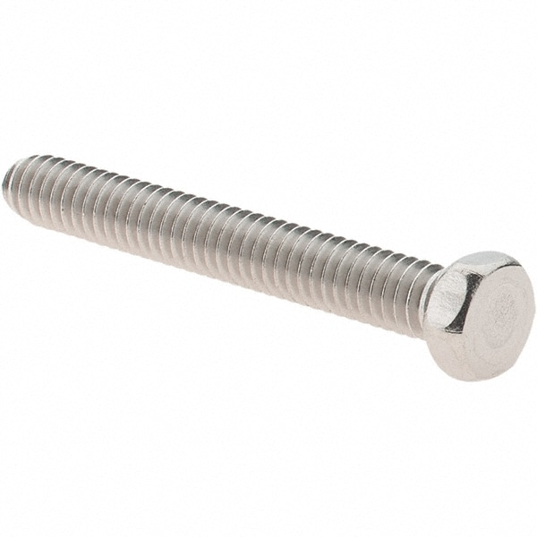 Machine Screw: #8-32 x 1-1/4", Hex Head, Hex