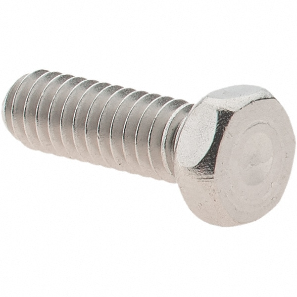 Machine Screw: #8-32 x 1/2", Hex Head, Hex
