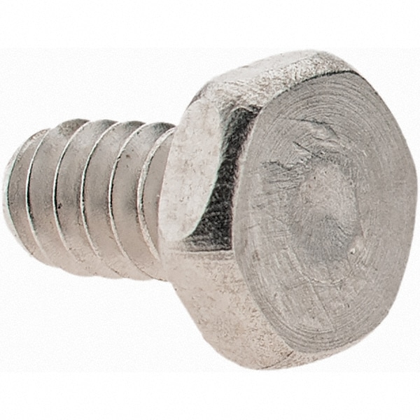 Machine Screw: #6-32 x 1/4", Hex Head, Hex