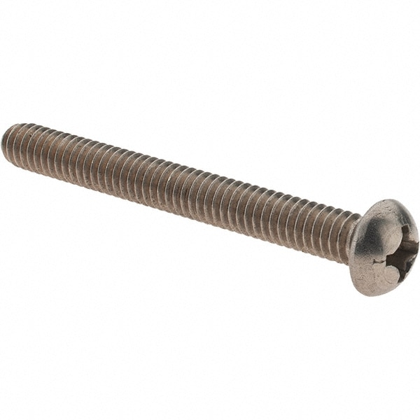 Machine Screw: #12-24 x 2", Round Head, Phillips