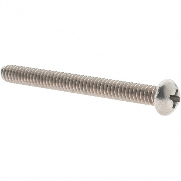 Machine Screw: #10-24 x 2", Round Head, Phillips