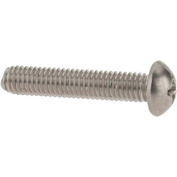 Machine Screw: #10-32 x 1", Round Head, Phillips