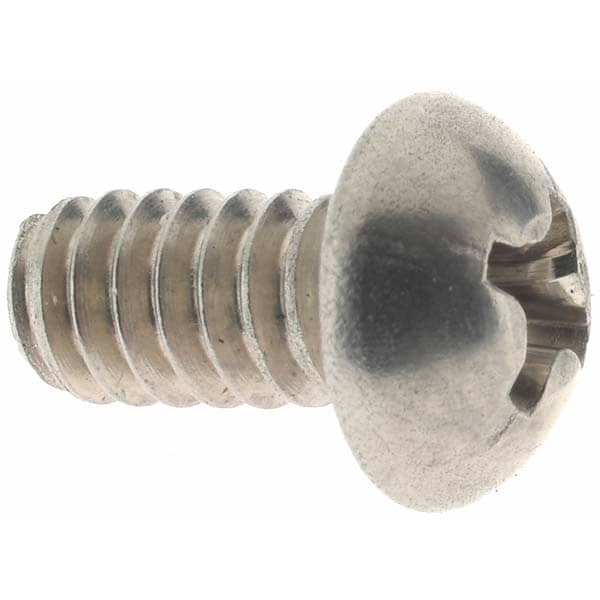 Machine Screw: #10-24 x 3/8", Round Head, Phillips
