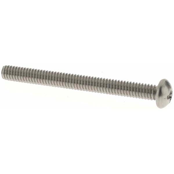 Machine Screw: #8-32 x 1-3/4", Round Head, Phillips