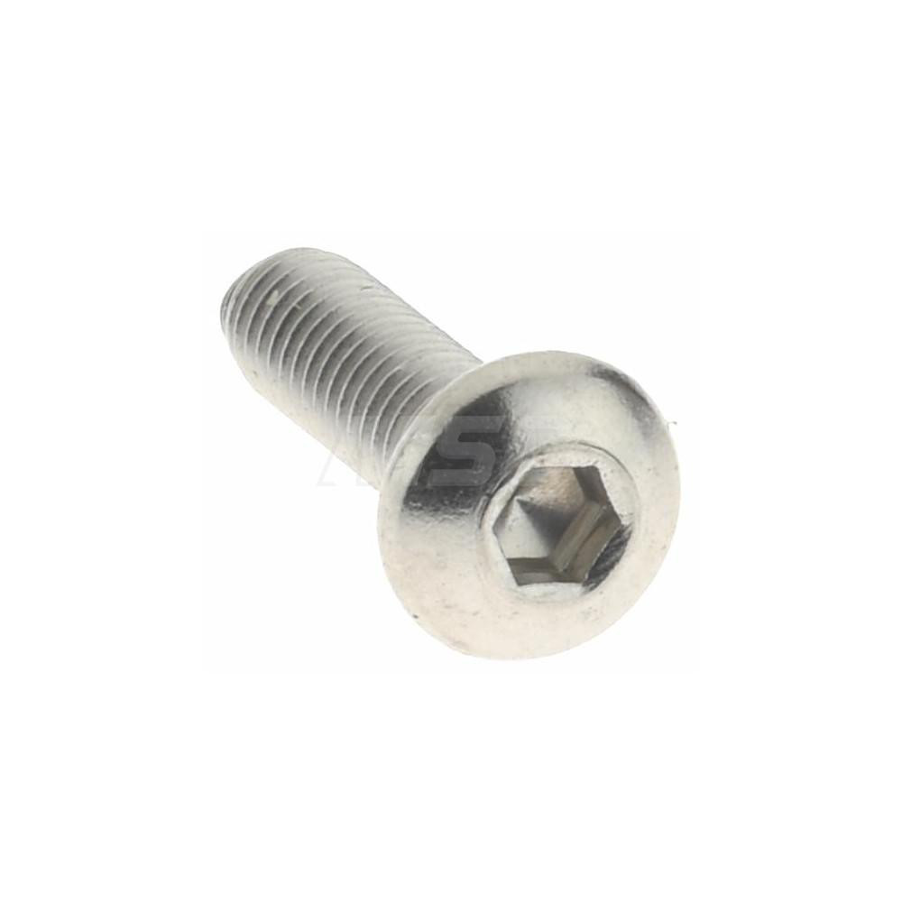 Value Collection - Button Socket Cap Screw: M3x0.5, 10.00 mm Length ...